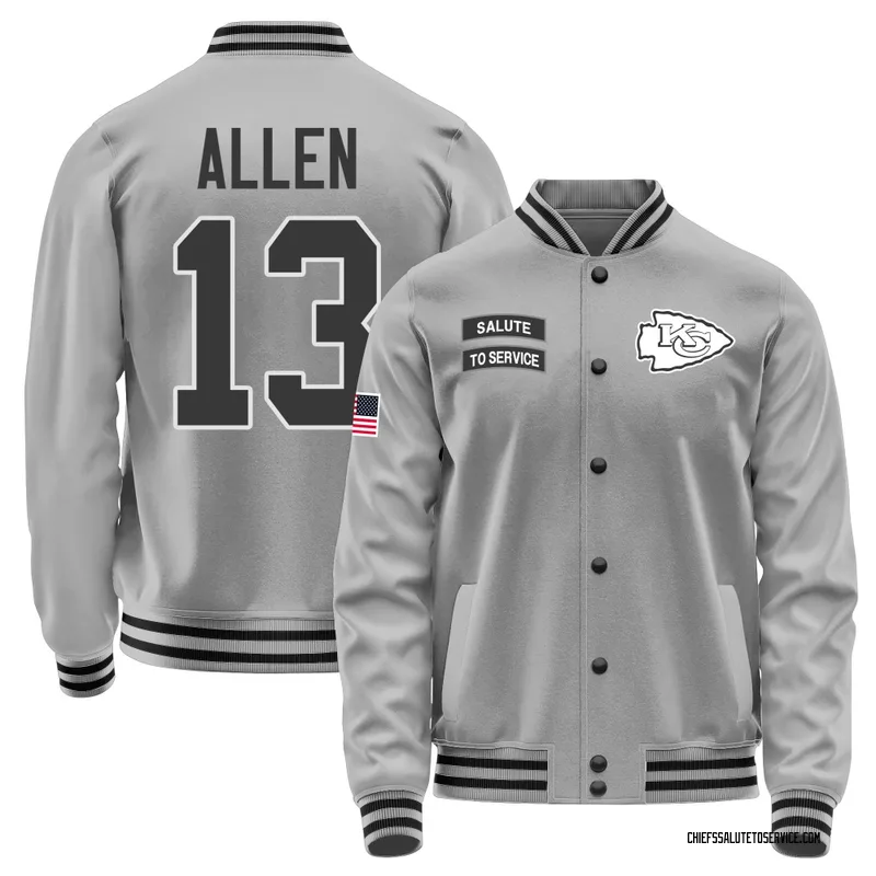 Men's Cyrus Allen Kansas City Chiefs Gray Salute to Service Performance Jacket