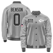 Men's Kahlil Benson Kansas City Chiefs Gray Salute to Service Performance Jacket